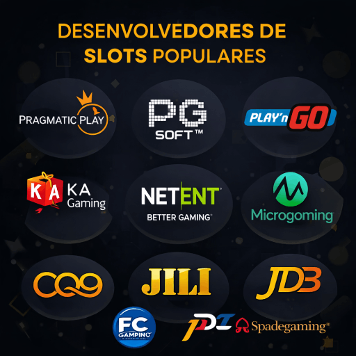 Parceiros desenvolvedores de jogos slots da 5ppg no Brasil